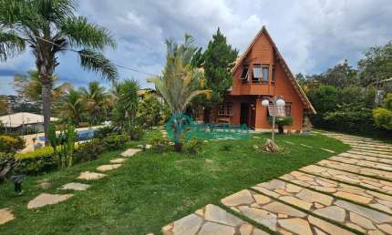 Casa com 6 dormitórios, 341 m² - venda por R$ 1.969.000,00 ou aluguel por R$ 10.000,00/mês - Recanto da Lagoa - Lagoa Santa/MG