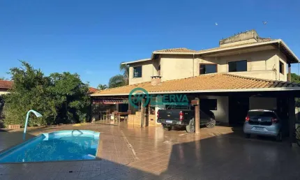 Casa com 6 dormitórios à venda, 402 m² por r$ 1.500.000,00 - lagoa mansões - lagoa santa/mg