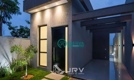 Casa em Lagoa Santa, com 3 dormitórios à venda, 113 m² por R$ 620.000 - Jardim Imperial - Lagoa Santa/MG