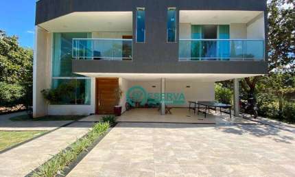 Casa, 392 m² - venda por R$ 2.500.000,00 ou aluguel por R$ 15.550,00/mês - Condomínio Veredas da Lagoa - Lagoa Santa/MG