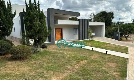 Casa com 5 dormitórios à venda, 473 m² por R$ 4.500.000,00 - Condomínio Bouganville - Lagoa Santa/MG