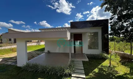 Casa em Jaboticatubas com 4 dormitórios à venda, 280 m² por R$ 1.290.000 - Condomínio Vale Do Luar - Jaboticatubas/MG