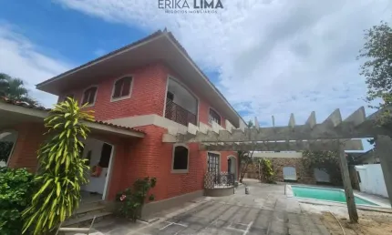 Casa 06 quartos (3 suites), 6 vagas, psicina, 450m em piedade.