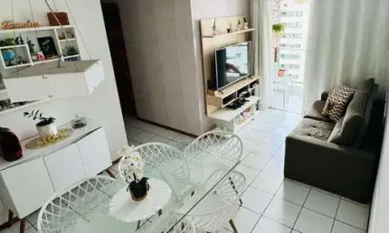 Apartamento mobiliado 03 quartos casa forte, lazer , 01 vaga