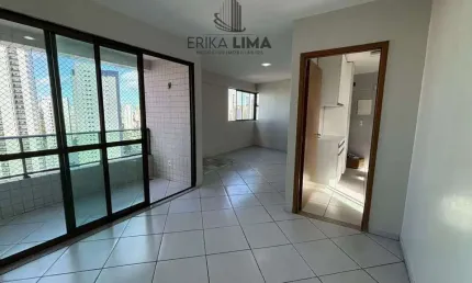 Apartamento 3 quartos (1 suíte), mais dependência de empregada, 2 vagas cobertas, lazer,  91m².