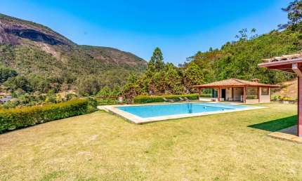 Casa em condomínio fechado com 5 quartos à venda na Estrada do Horto, 10K, Araras, Petrópolis