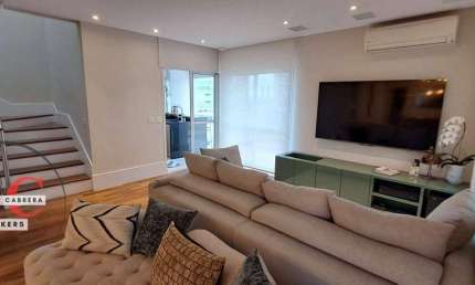 Oportunidade! Cobertura Duplex de alto padrão, 04 Suites, 04 vagas, 291 m² - Vila Andrade - Morumbi.