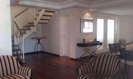 Apartamento duplex à venda na Vila Andrade-Morumbi, 04 Dormitórios, 04 vagas, 218m² à venda e/ou permuta. ACEITA PERMUTA até 800 mil Reais.