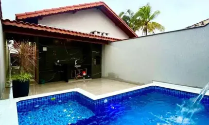 Casa com 2 quartos à venda na Rua Alameda Guaraçai, Balneário Campos Eliseos, Itanhaém