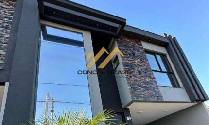 Sobrado à venda em Indaiatuba, Condomínio Park Gran Reserve, com 3 quartos, com 177 m²