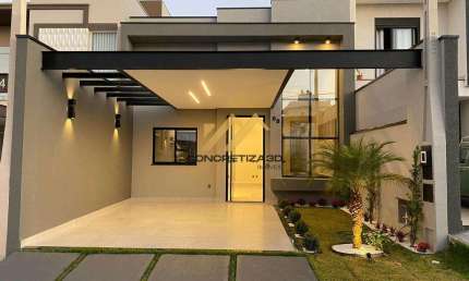 Casa à venda em Indaiatuba, Jardins do Império, com 3 suítes, com 125 m², Condomínio Vila Ytu