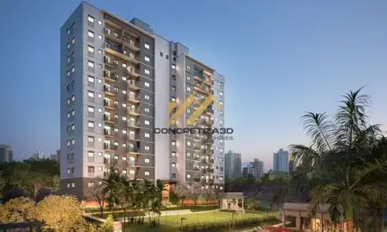 Apartamento à venda em indaiatuba, jardim montreal residence, com 2 quartos, com 47.17 m²