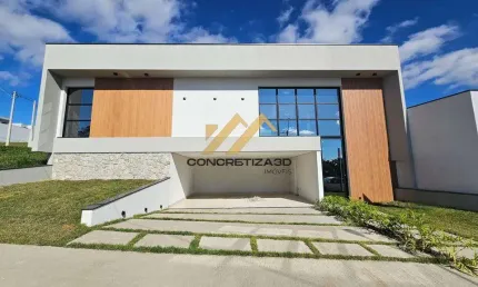 Casa à venda em indaiatuba, condomínio gran reserve, com 3 suítes, com 228 m², park gran reserve