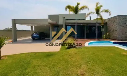 Casa à venda em indaiatuba, terras de itaici, com 3 suítes, com 261 m², terras de itaici