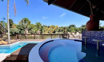 Rancho à venda em Indaiatuba, Vale das Laranjeiras, com 6 suítes, com 25792.83 m²