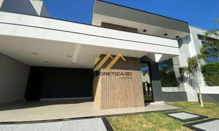 Casa à venda em Indaiatuba, Jardim Residencial Dona Lucilla, com 3 suítes, com 190 m²