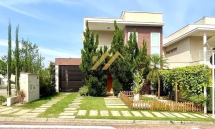 Sobrado à venda em Indaiatuba, Vila Suíça, com 3 suítes, com 187 m², Maison Blanche