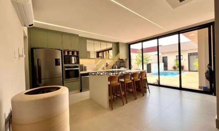 Casa à venda em Indaiatuba, Jardim Piemonte, com 3 suítes, com 195 m², Condomínio Piemonte