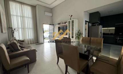Casa à venda em Indaiatuba, Jardim Mantova, com 3 quartos, com 137.45 m², Condomínio Mantova
