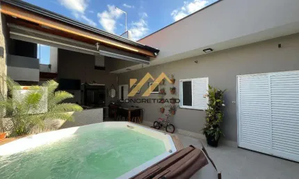 Casa à venda em Indaiatuba, Altos da Bela Vista, com 3 suítes, com 165 m², Condomínio Viena