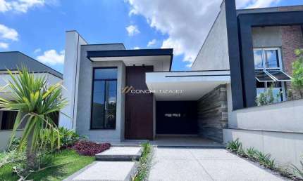 Casa à venda em Indaiatuba, Condomínio Park Gran Reserve, com 3 suítes, com 136 m²
