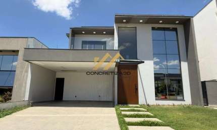 Sobrado à venda em Indaiatuba, Jardim Esplanada, com 4 suítes, com 261 m², Condomínio Dona Lucilla