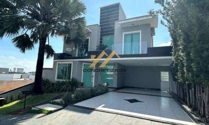 Sobrado à venda em Indaiatuba, Condomínio Helvétia Park, com 3 suítes, com 348.45 m²