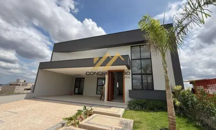 Casa à venda em Indaiatuba, Residencial Monte Verde, com 3 suítes, com 184 m²