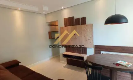 Apartamento à venda e para alugar em Indaiatuba, Jardim Santiago, com 2 quartos, com 58 m²
