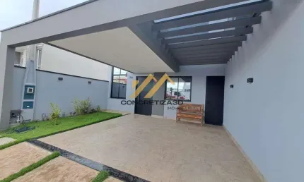 Casa com 3 quartos sendo 1 suíte à venda, 105 m² - condomínio park real - indaiatuba/sp