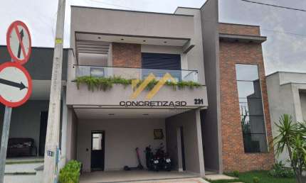 Sobrado à venda em Indaiatuba, Jardim Mantova, com 3 quartos, com 198 m², Condomínio Mantova