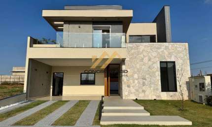 Sobrado à venda em Indaiatuba, Chácaras Alvorada, com 4 suítes, com 282.6 m²