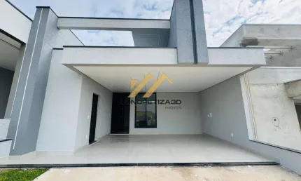 Casa à venda em Indaiatuba, Loteamento Park Gran Reserve, com 3 suítes, com 153 m²