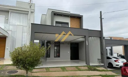 Sobrado à venda em indaiatuba, jardim park real, com 3 quartos, com 148.5 m², jardim park real