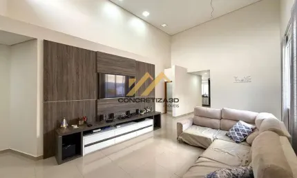 Casa com 4 quartos sendo 2 suítes à venda, 215 m² - Jardim Residencial Dona Lucilla - Indaiatuba/SP