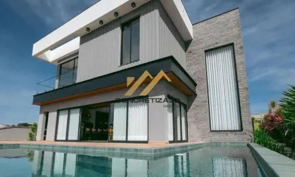 Sobrado com 5 suítes à venda, 420 m² - parque villa dos pinheiros - indaiatuba/sp
