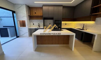 Casa com 3 quartos à venda, 132 m² - Park Gran Reserve - Indaiatuba/SP