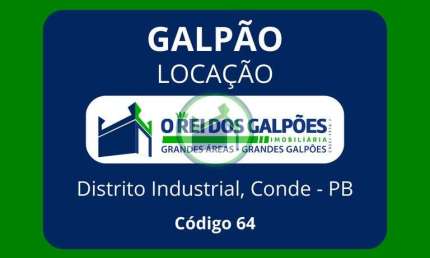 Galpões na BR-101, no Conde, A partir de 175m² com e sem docas (plataformas).