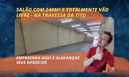 Barracão / Galpão / Depósito com 2 salas para alugar na Rua Tonelero, 33, Vila Ipojuca, São Paulo