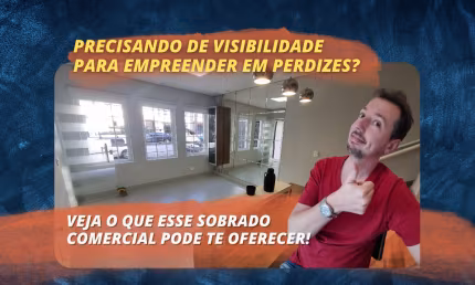 Casa comercial em Perdizes - com 5 salas, 2 vagas e 3 banheiros - Empreenda aqui!