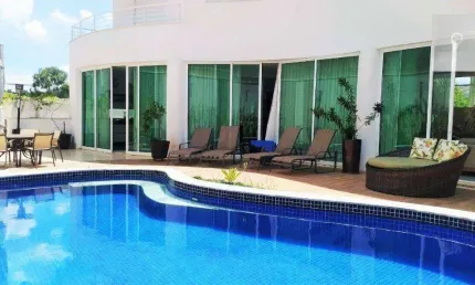 Casa mobiliada com 5 suítes à venda, 420 m² - itahyê - alphaville-sp