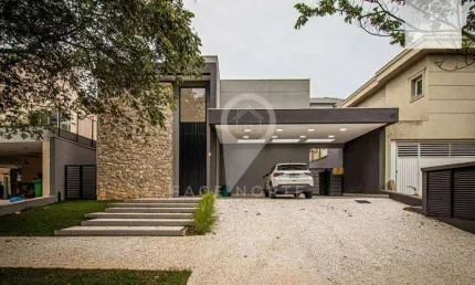 Casa nova em alphaville, térrea, 4 suítes, em um dos melhores condomínios do brasil!
