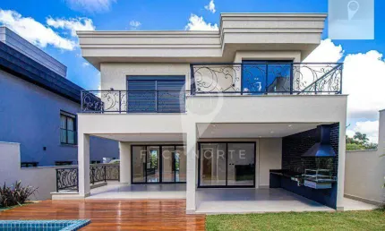 Casa nova e sofisticada em alphaville – residencial gênesis ii