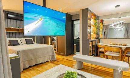 Apartamento à venda Mobiliado e Decorado  52 Mts, Vista Para Mata!