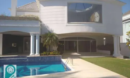 Casa com 5 dormitórios para alugar, 904 m² por r$ 57.000,00/mês - tamboré - santana de parnaíba/sp
