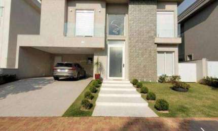 Casa Mobiliada com 4 suítes à venda, 414 m² - Gênesis 1 - Alphaville-SP