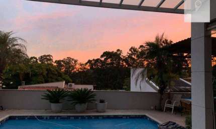 Casa com 4 dormitórios para alugar, 378 m² por R$ 29.500,00/mês - Residencial Cinco (Alphaville) - Santana de Parnaíba/SP
