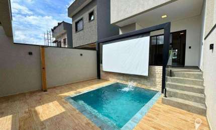 Casa com 3 dormitórios à venda, 135 m² por R$ 1.150.000,00 - Villas do Jaguari	 - Santana de Parnaíba/SP