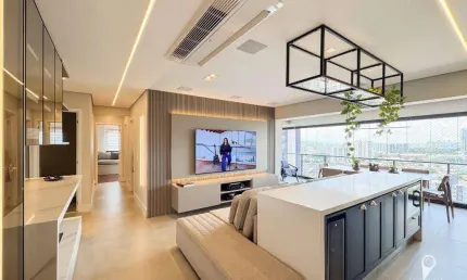 Apartamento  Totalmente Mobiliadocom 3 dormitórios à venda, 115 m² por R$ 2.200.000 - Centro - Osasco/SP