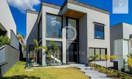 Casa nova com 4 dormitórios à venda, 555 m² por r$ 6.500.000 - tamboré 11 - santana de parnaíba/sp